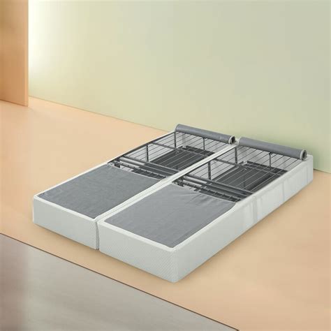 foldable metal box spring|foldable box spring full.